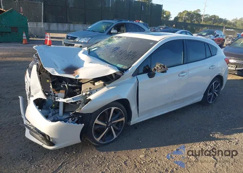 2023 Subaru Impreza Sport 5-Door from USA, damaged, VIN 4S3GTAM64P3718203